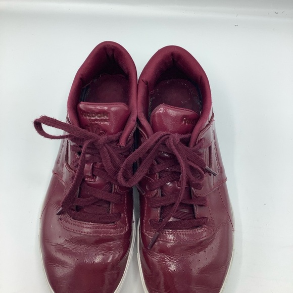 Reebok Women's  Burgundy Sneakers - Picture 4 of 6
